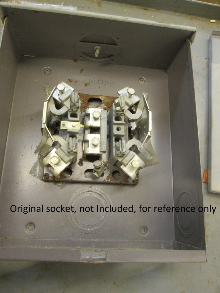 Thomas & Betts Anchor 200 Amp Porcelain 123033 Meter Socket Replacement Kit