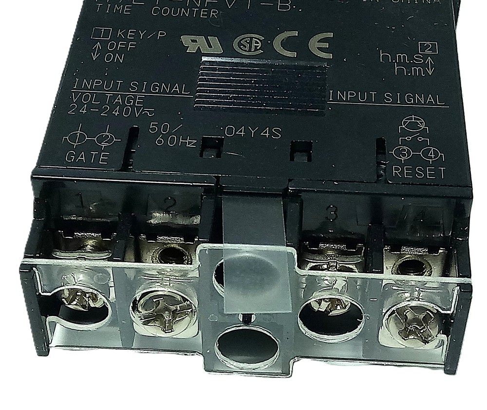 Omron H7ET-NFV1-B 7 Digit Self-Powered Time Counter