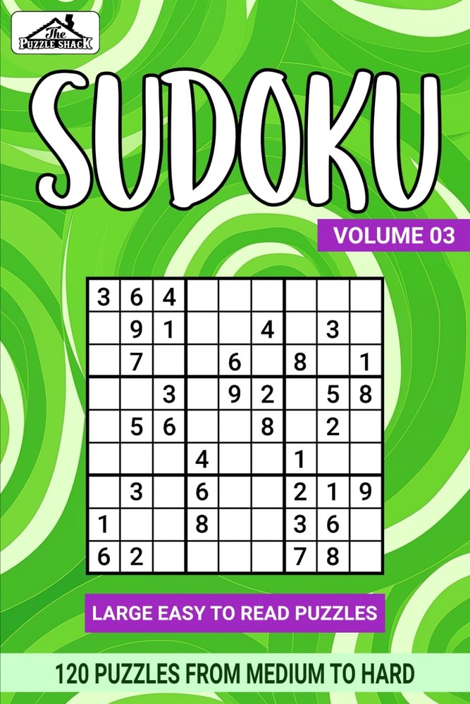 Sudoku Medium to Hard: Volume 03
