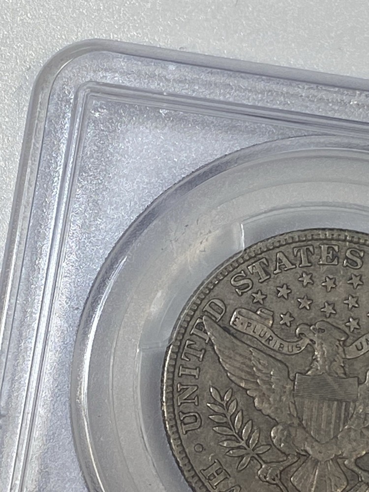 1915 S 50c Half Silver Dollar Barber PCGS VF35