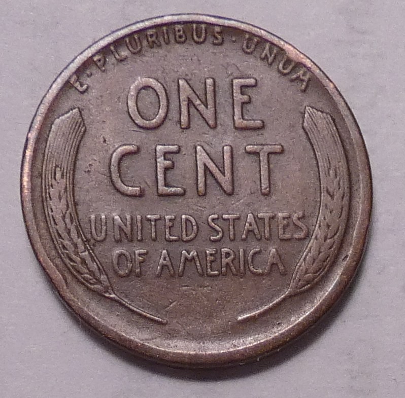 1915 S Lincoln Wheat Penny Cent