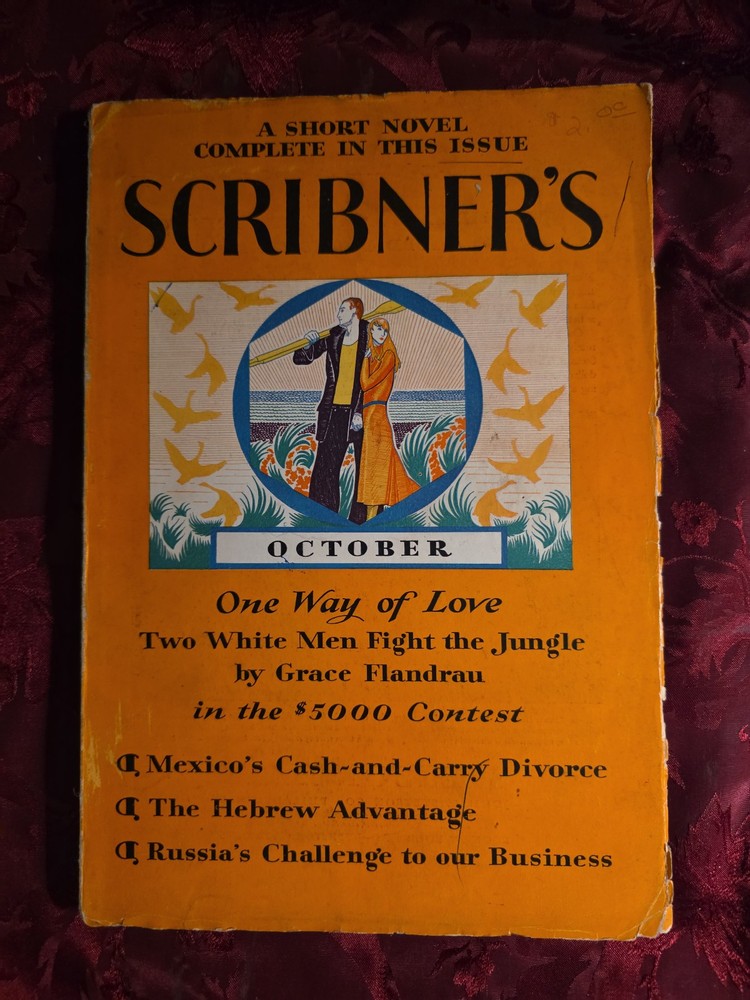 SCRIBNER's October 1930 GREGORY MASON SILAS BENT