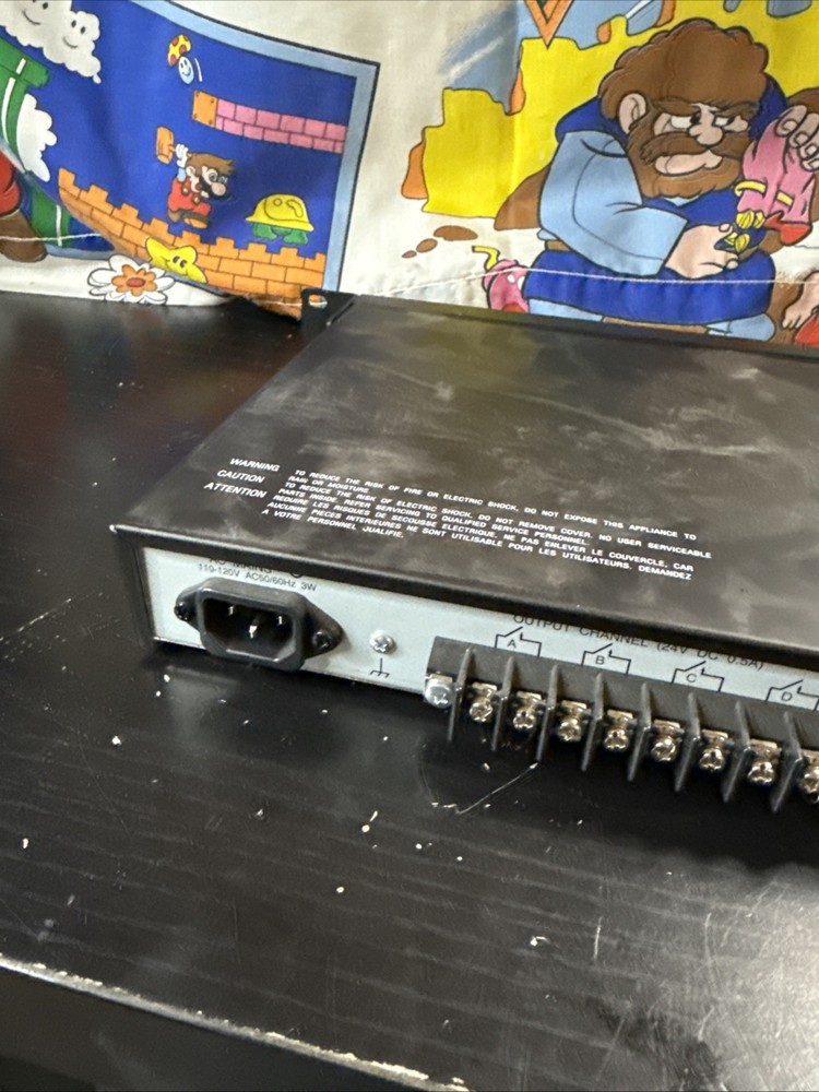 TOA TT-104B Program Timer w/Rack Mount Ears