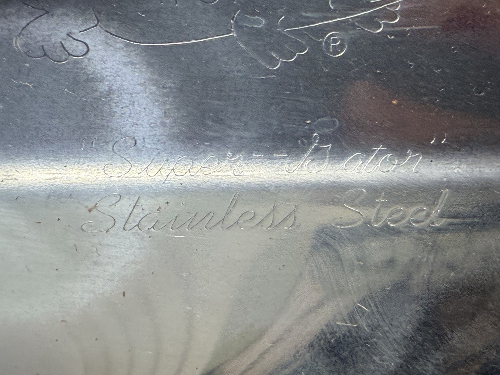 Super Gator Stainless Steel Digging Tool & knife w/Sheath - Metal detecting NOS