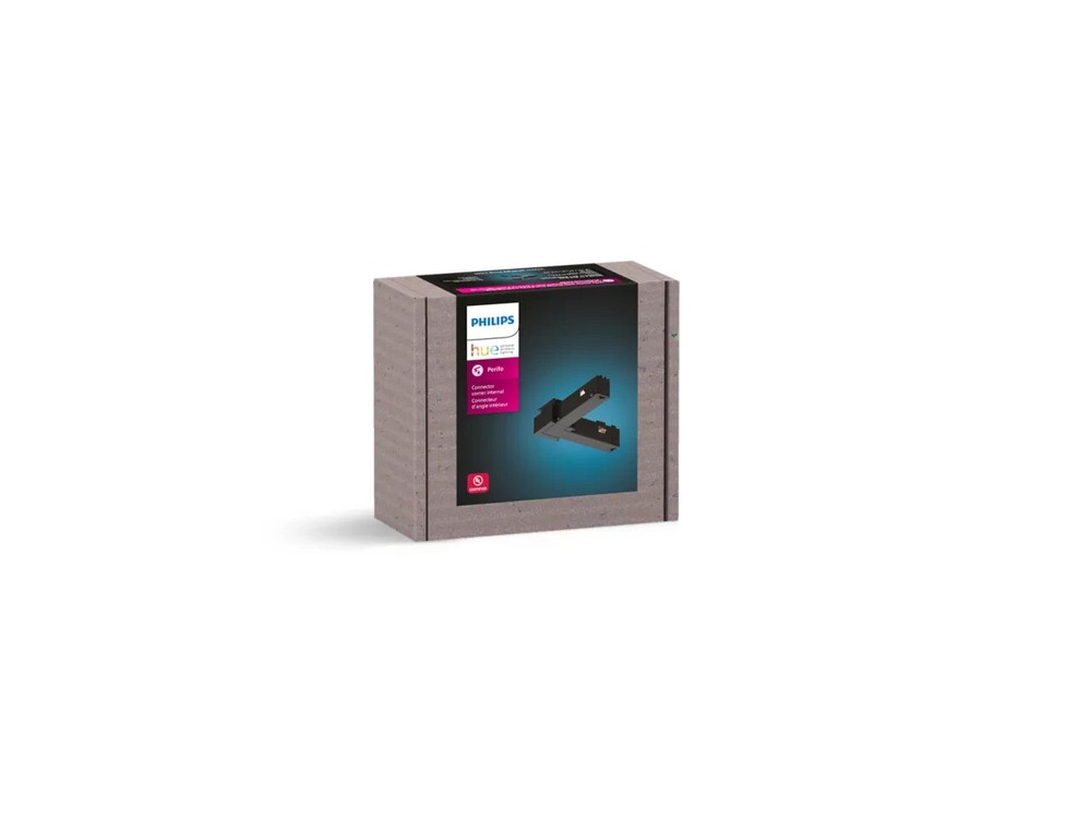 Philips Hue Perifo internal corner connector Black