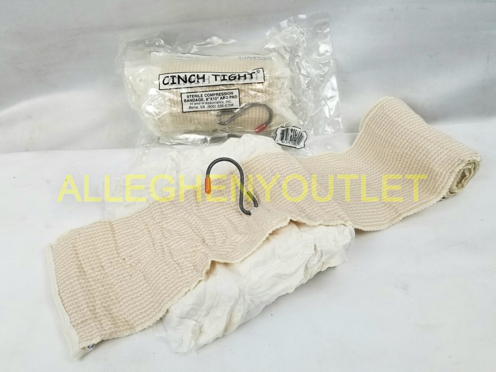 H&H Cinch Tight Combat Compression Bandage ABD Pad Elastic Wrap US Military IFAK