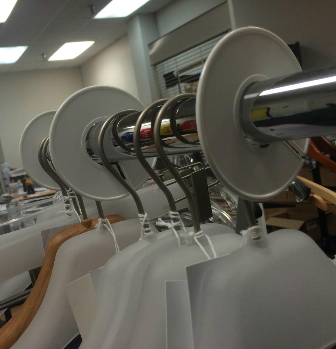 BLANK CLOTHING SIZE DIVIDERS bag of 100