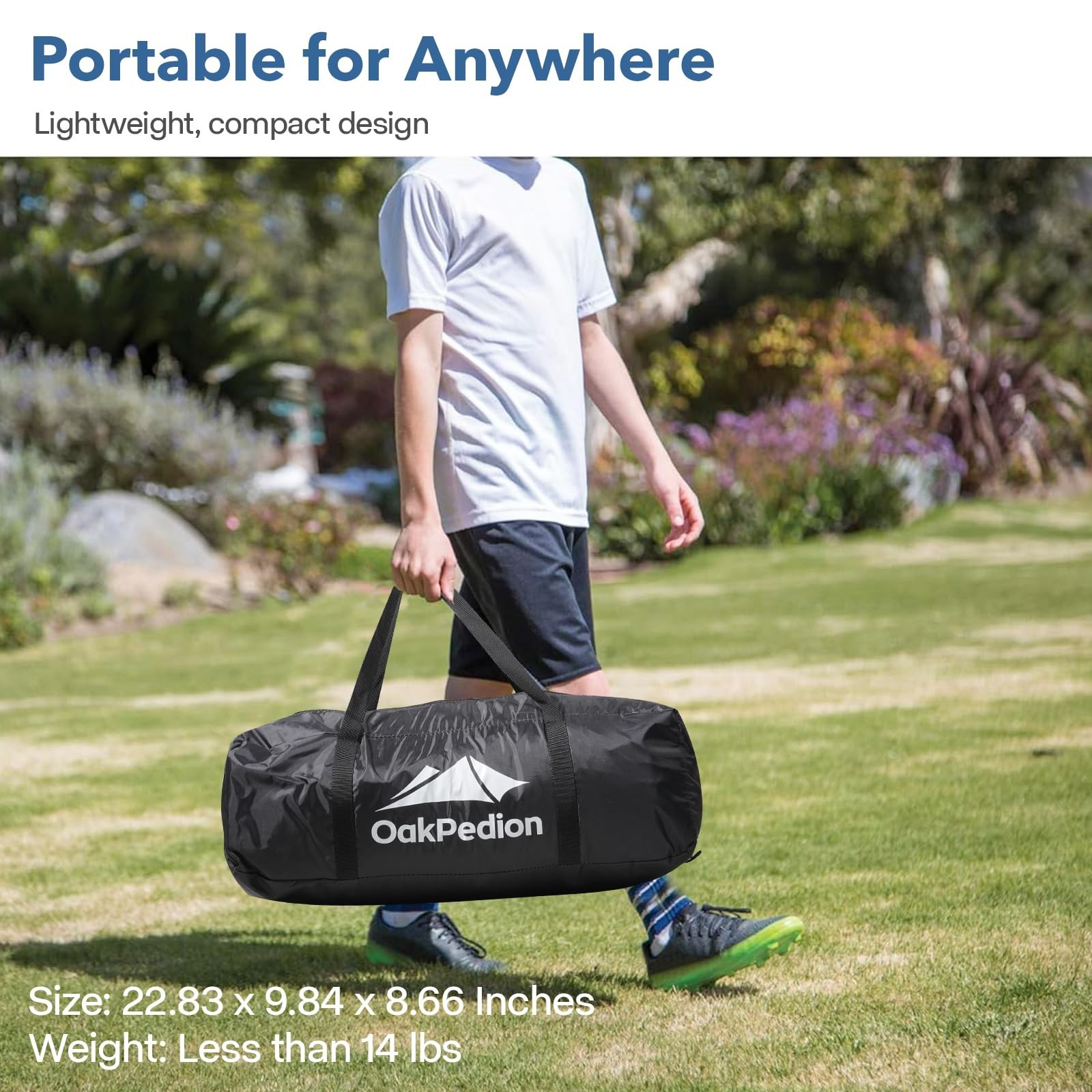 10 x 10ft Screen House Camping Mesh Canopy Tent Room