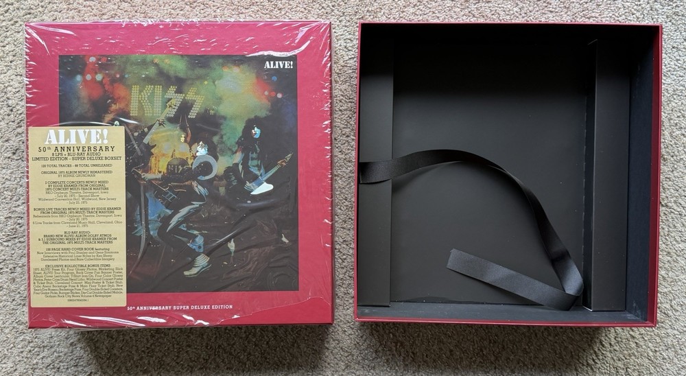 KISS ALIVE 50th Anniversary Super Deluxe EMPTY BOX ONLY G2U
