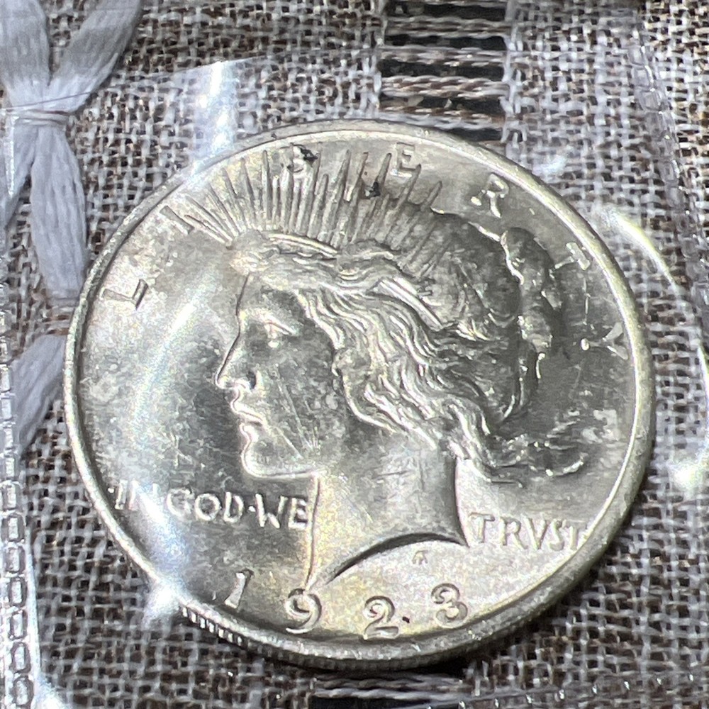 1923  Peace Silver Dollar $1