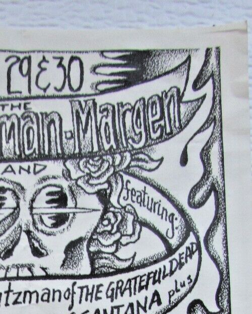 GRATEFUL DEAD-KREUTZMAN HAND BILL