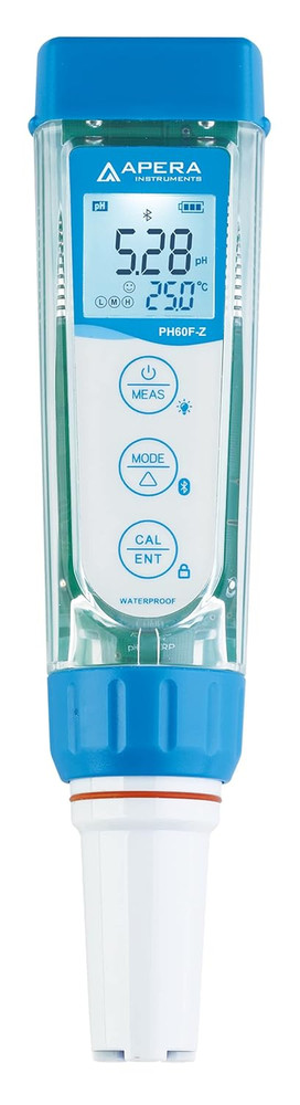 PH60F-Z Smart Bluetooth Ph Tester with Flat Sensor Powered by Zentest Mobile App