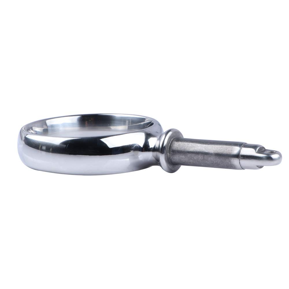 Hoffen Boat Stainless Steel Oarlock Socket Side Mount Rowlock Paddle silver