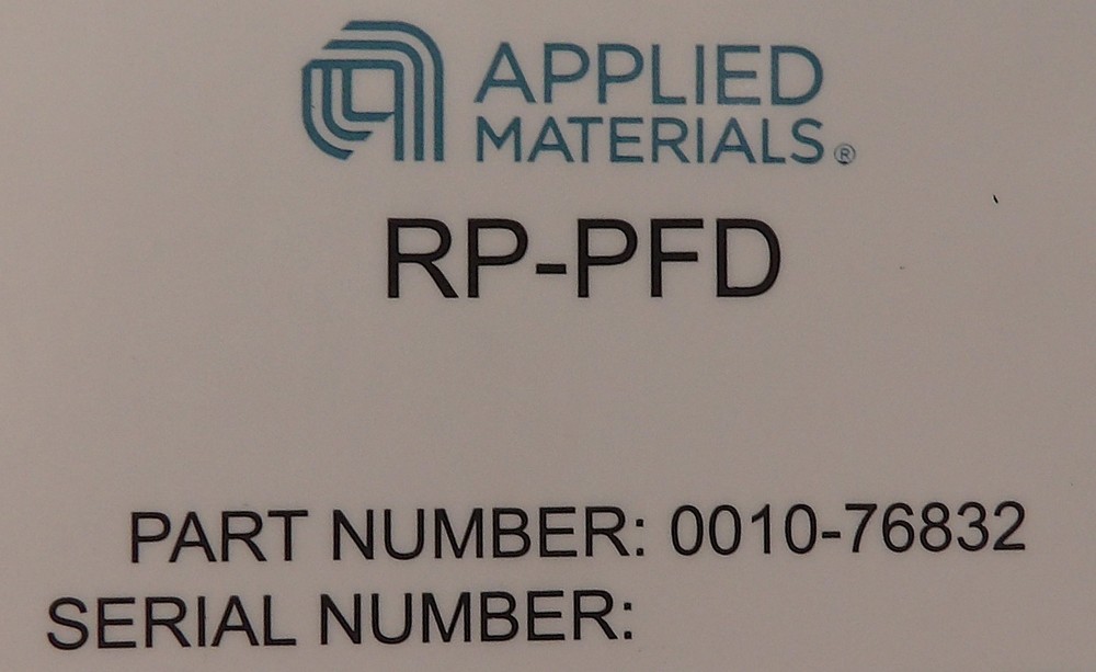 AMAT Applied Materials 0010-76832 RP-PFD Evaluation Unit Working