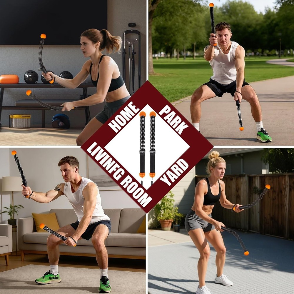 Weighted Exercise Rope for HIIT Training