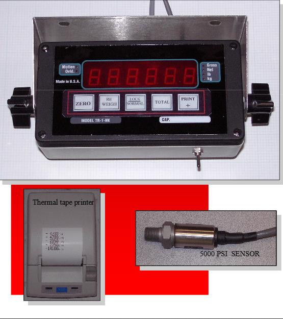 Tara Load cell replacement, ONLY LOAD CELL for Forklift System
