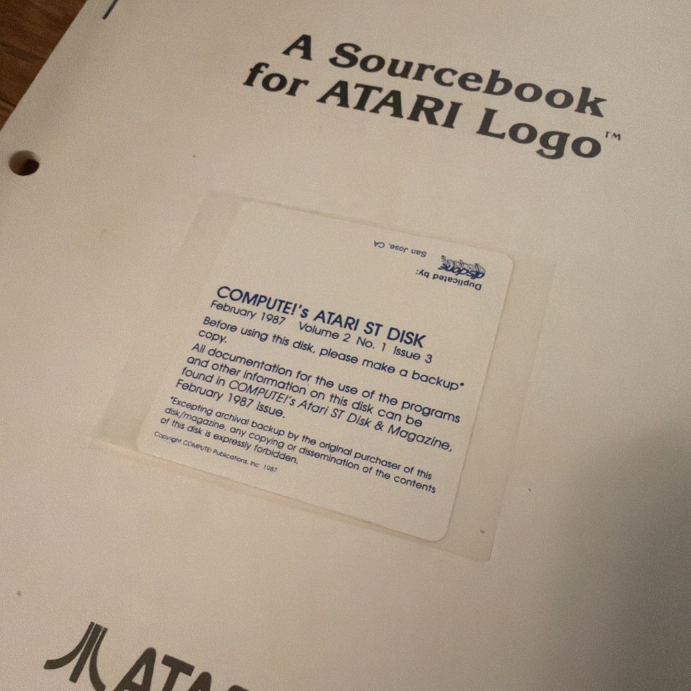Atari ST Computer Owner's Manual Magazines Sourcebook Inserts & More - Huge Lot
