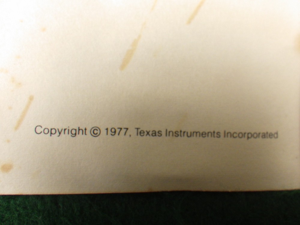 Vintage TI-59 Programmable Calculator With Case Read Description