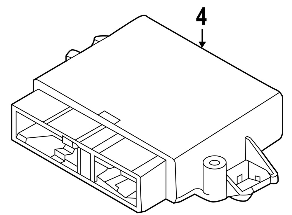 Land Rover Parking Aid Control Module LR174344
