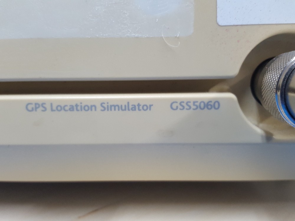 Spirent GSS5060: GPS Location Simulator (1209)