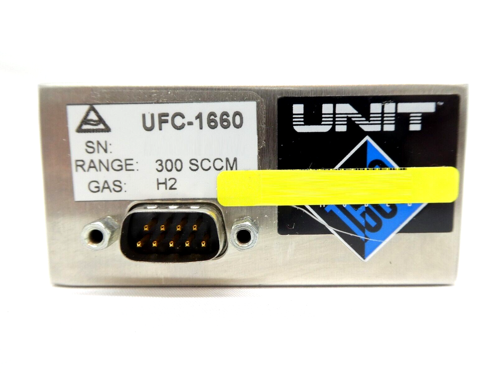 UNIT Instruments UFC-1660 Mass Flow Controller MFC 300 SCCM H2 OEM Refurbished