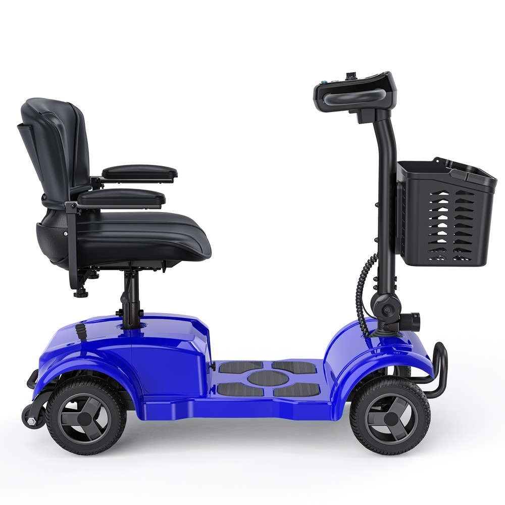 ENGWE Ease1 250W 4 Wheel Folding Electric Scooters Powered Mobility Scooter Blue