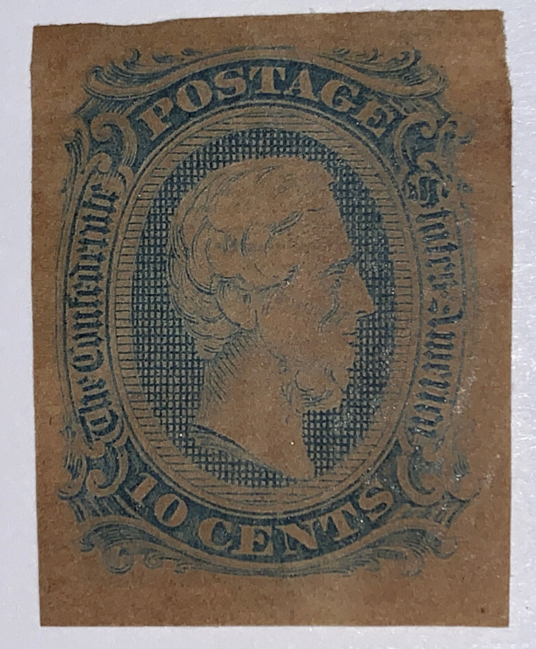 Travelstamps: US Stamps CONFEDERATE CSA SCOTT #11 MINT OG HINGED