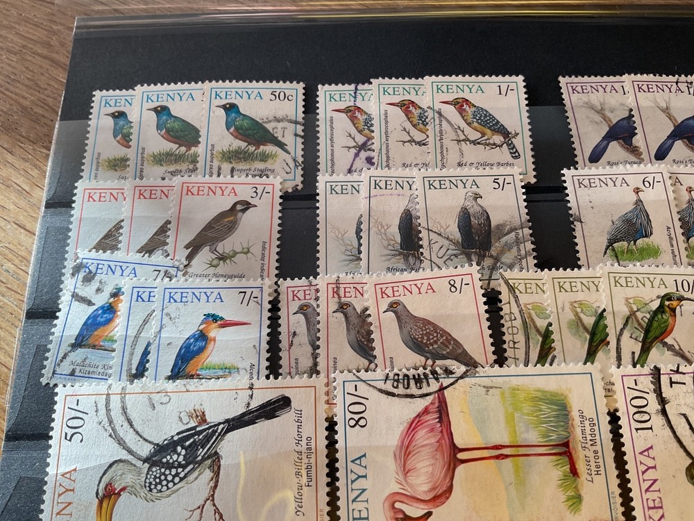 Kenya used stamps B2017