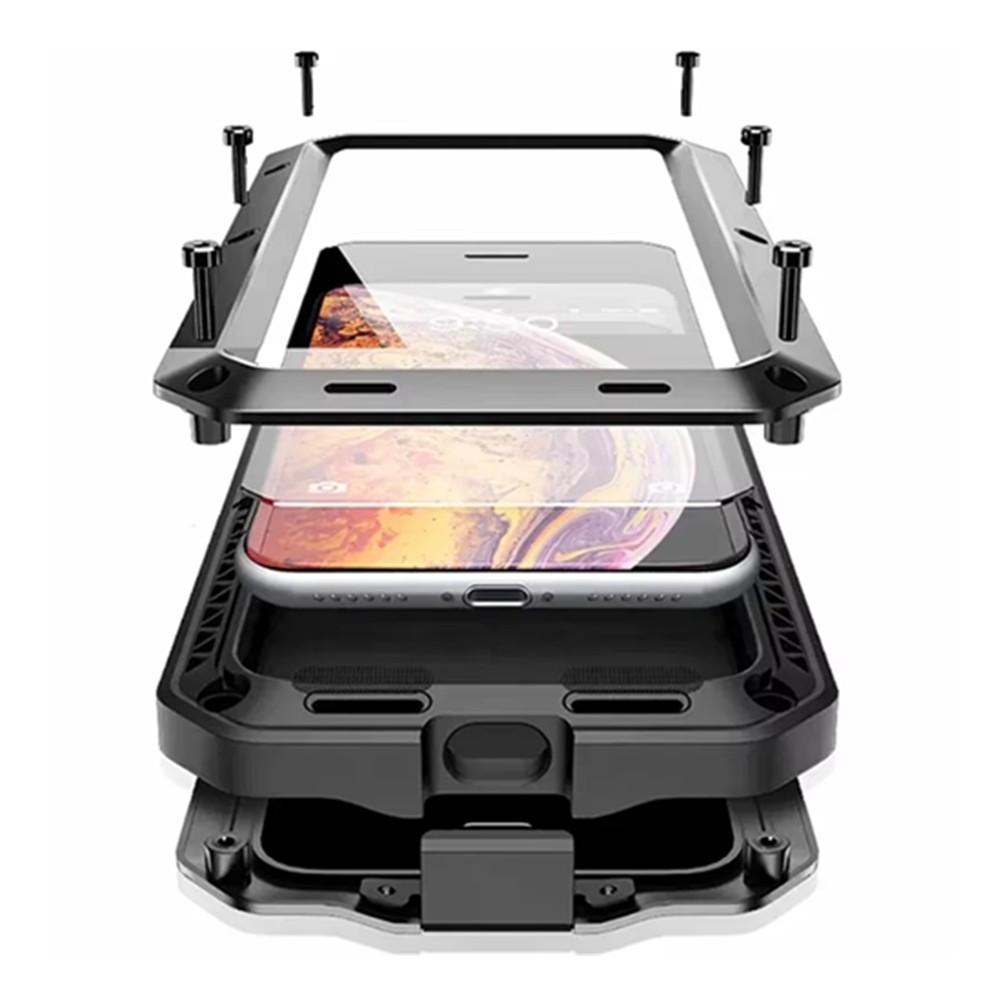 Metal Case For iPhone 17 16 15 14 13 12 Pro Max Gorilla Heavy Duty Shockproof