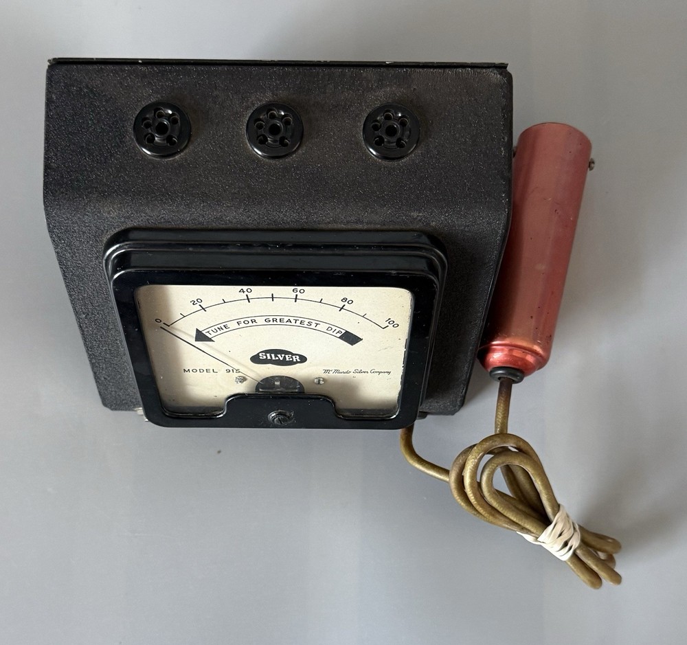 Parts/Repair Only — Untested — McMurdo Silver Model 915 Meter — See Description