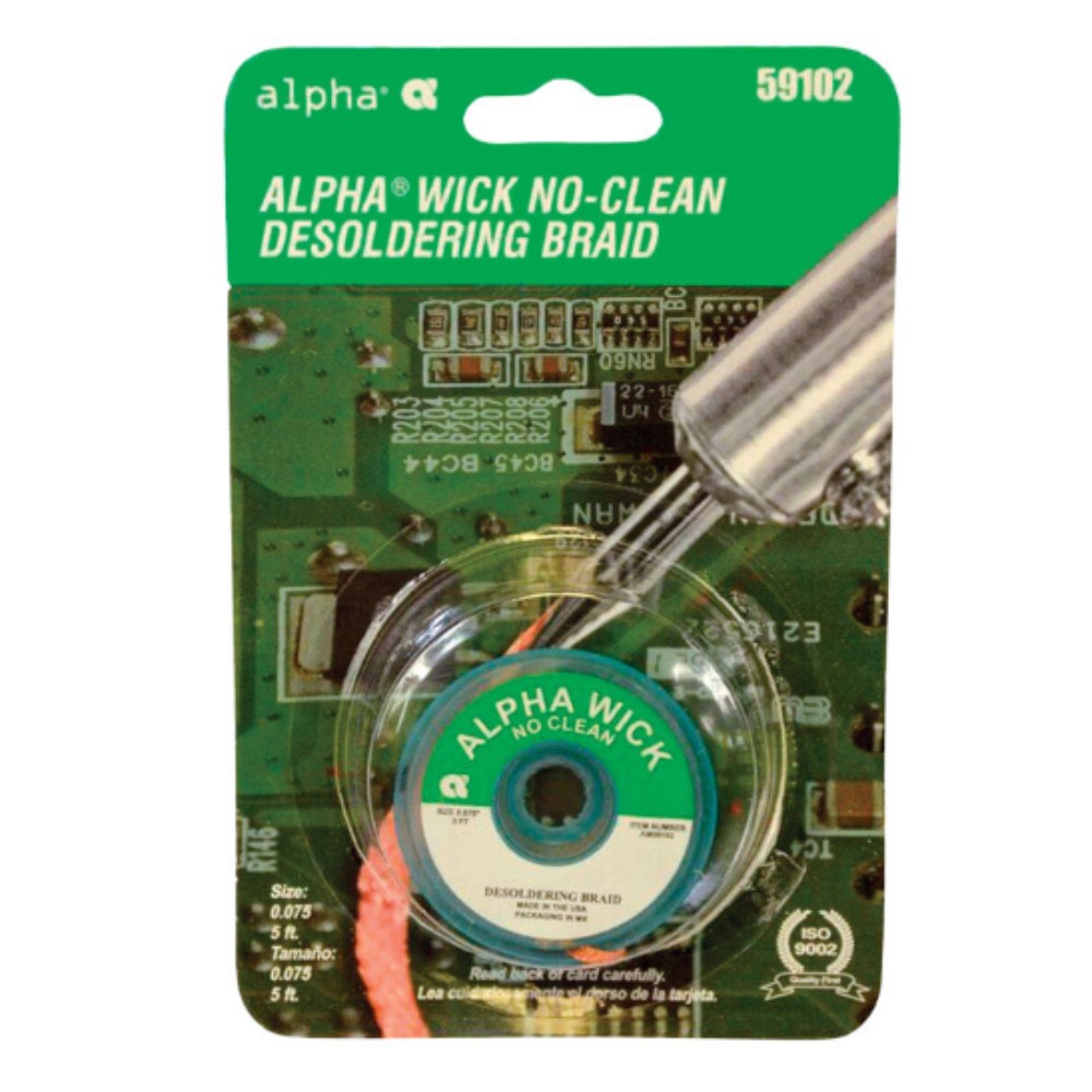 Alpha Fry No-Clean Desoldering Braid Copper 1 pc