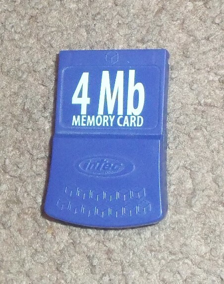 Intec Nintendo Gamecube Game Cube Purple 4Mb Memory Card