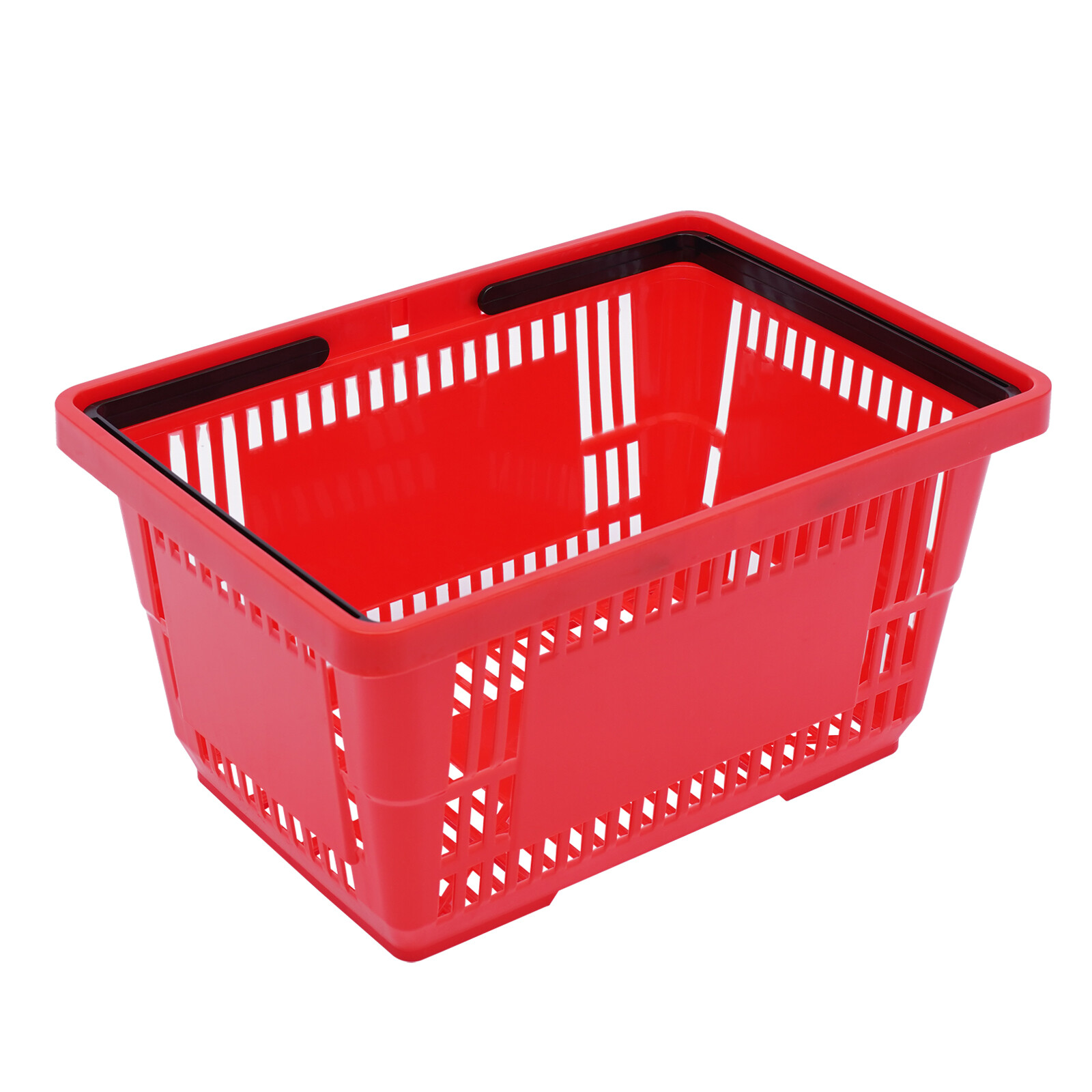 12 Handle Baskets Handheld Retail Store Shopping Grocery 18L 22lbs load-bearing