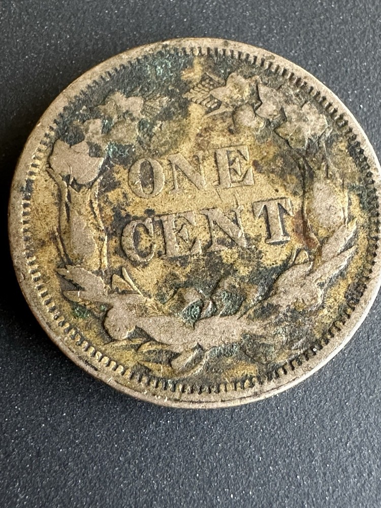 1858 flying eagle cent large letter penny