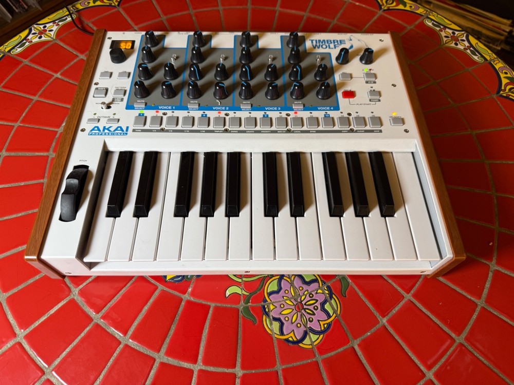 Akai Timbre Wolf 4-Voice Polyphonic Synthesizer Analog