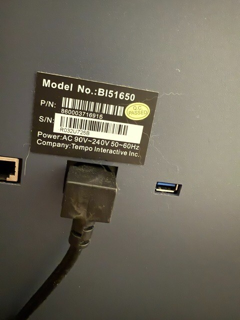 Tempo At-Home Workout Machine