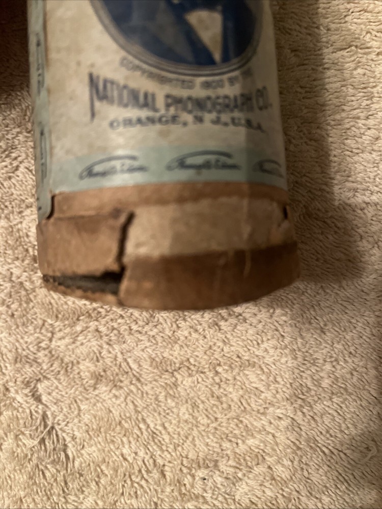 Vintage Edison Blank Phonograph Empty Record Cylinder