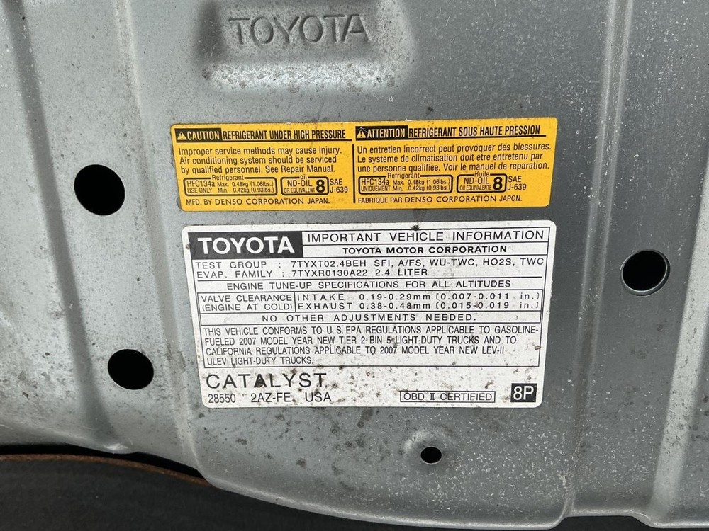 System Restraint Bag Module Under Console Fits 06-08 RAV4 874138