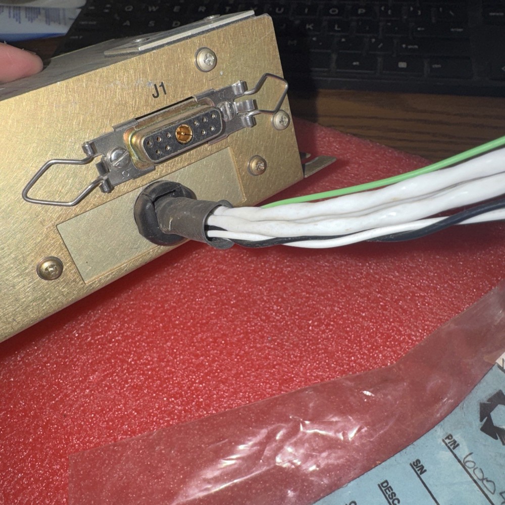 Hughes-Avicom VDU Switch Settings Unit bin32