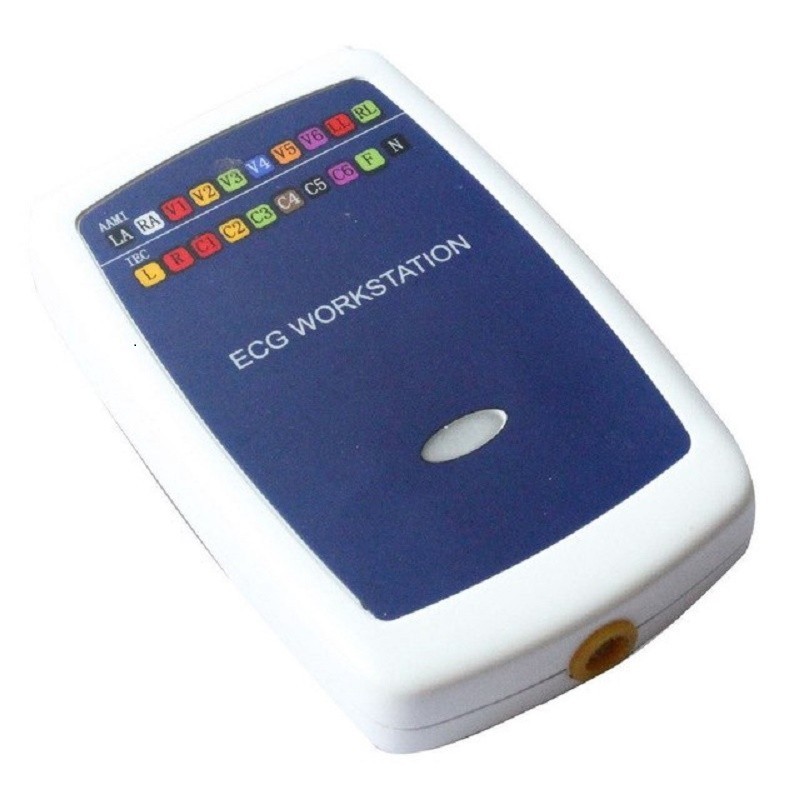 8000G Workstation System, 12 Lead Rest PC Based Portable ECG Machine