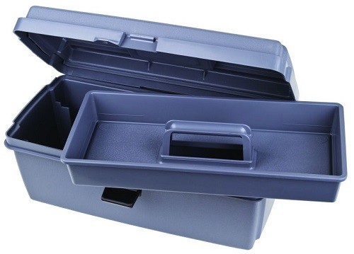 Flambeau Tool Box,Gray 17800-2