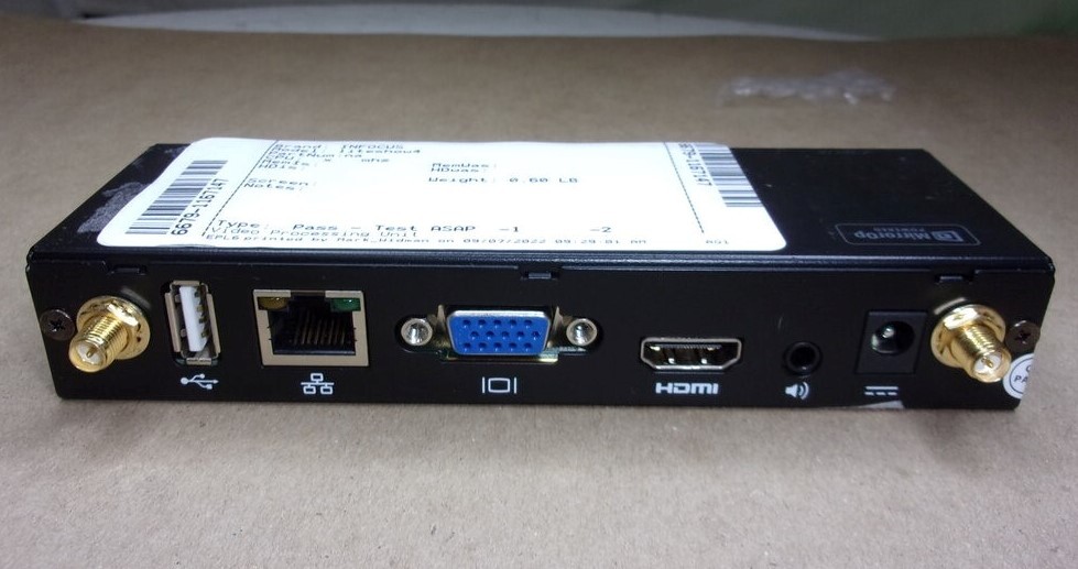 InFocus LITESHOW4 Wireless Presentation Adapter SEE NOTES