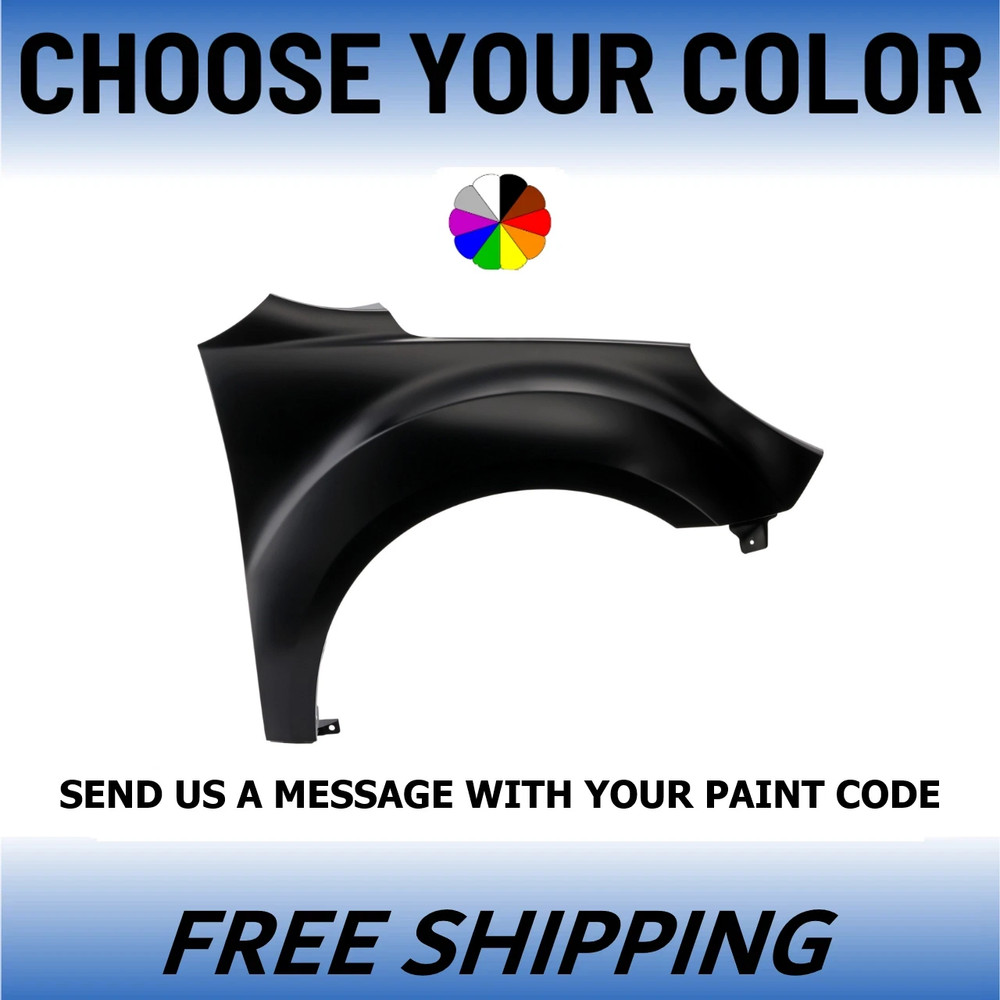 NEW Painted Passenger Side Front Fender For 2010-2017 Chevrolet Equinox