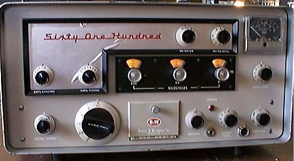 Collectors! RARE B&W 6100 TRANSMITTER. WORKING Serial #253 First & ONLY XTAL VFO
