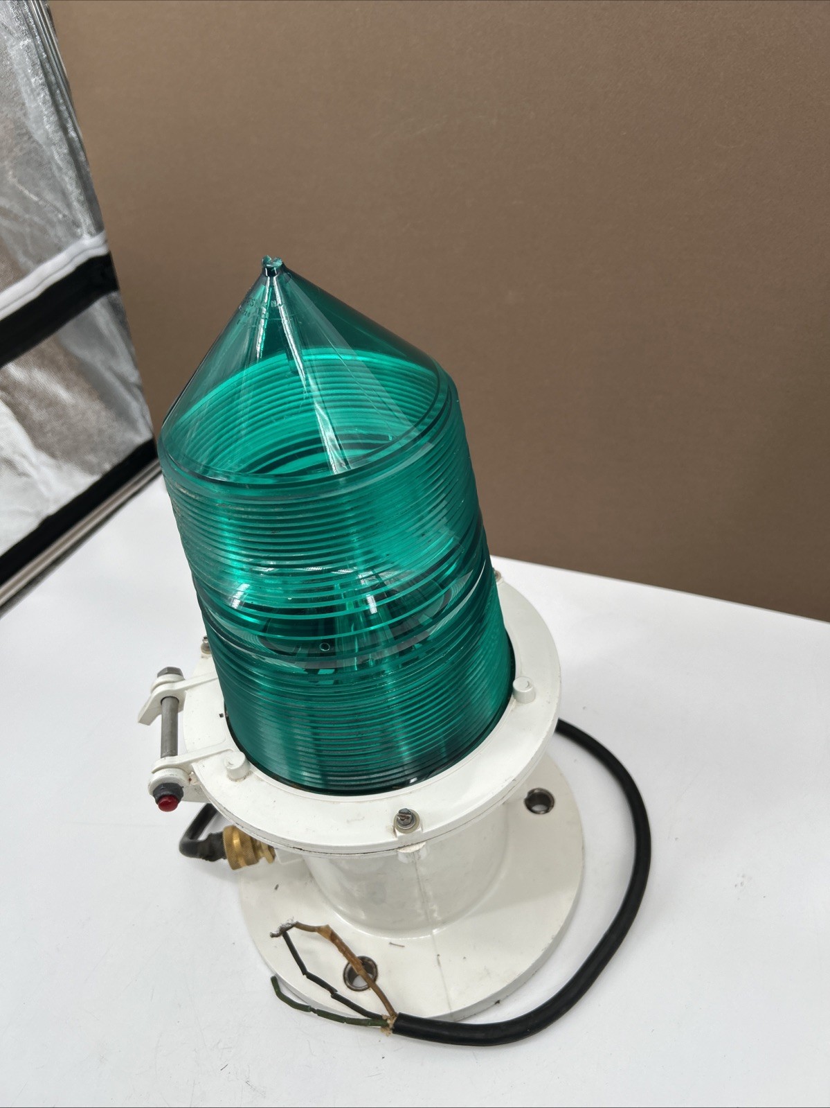 Vintage Amerace Corporation 2149-f3 Light Marine Buoy Lantern Made In USA
