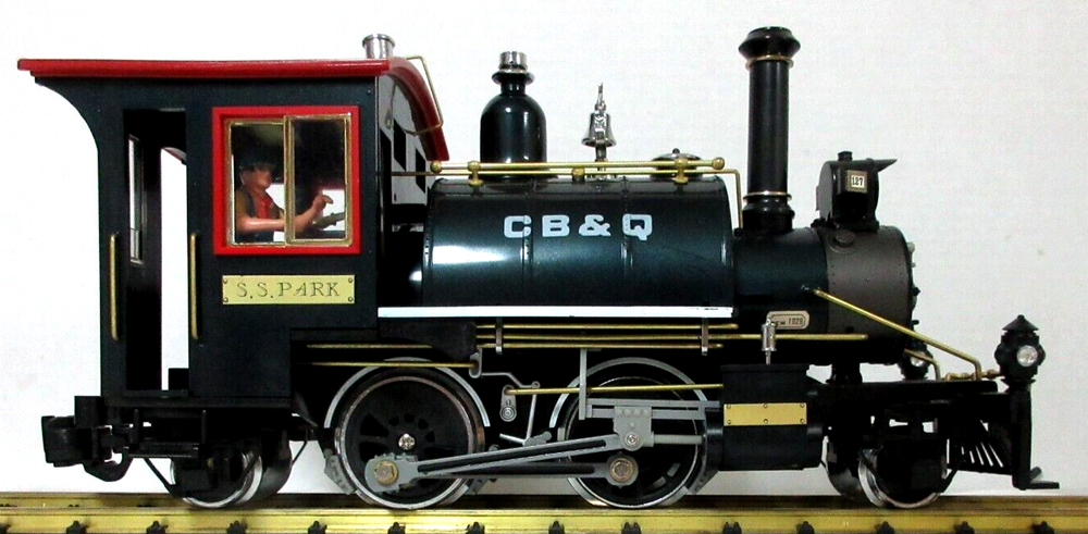 REA 21101 CB & O 2-4-2 STEAM ENGINE