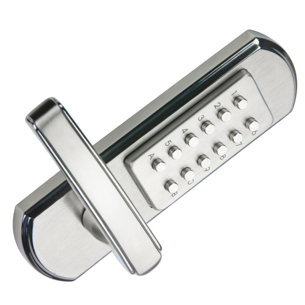 Door Lock Keyless Digital Code Keypad Mechanical Entry All-Weather Not Deadbolt