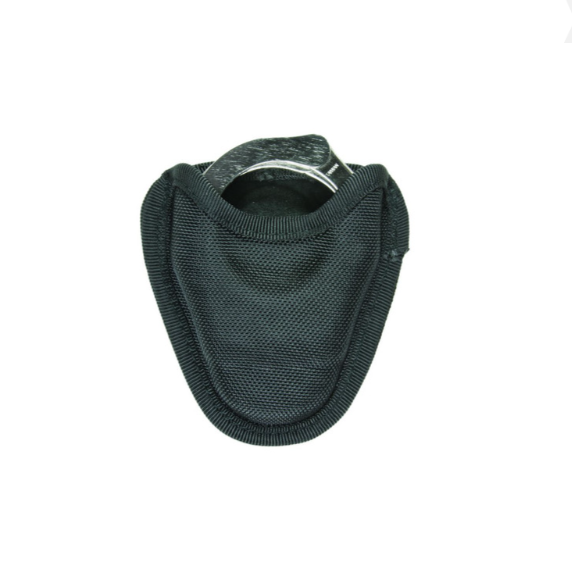 Heros Pride Ballistic Open Single Handcuff Case, Black