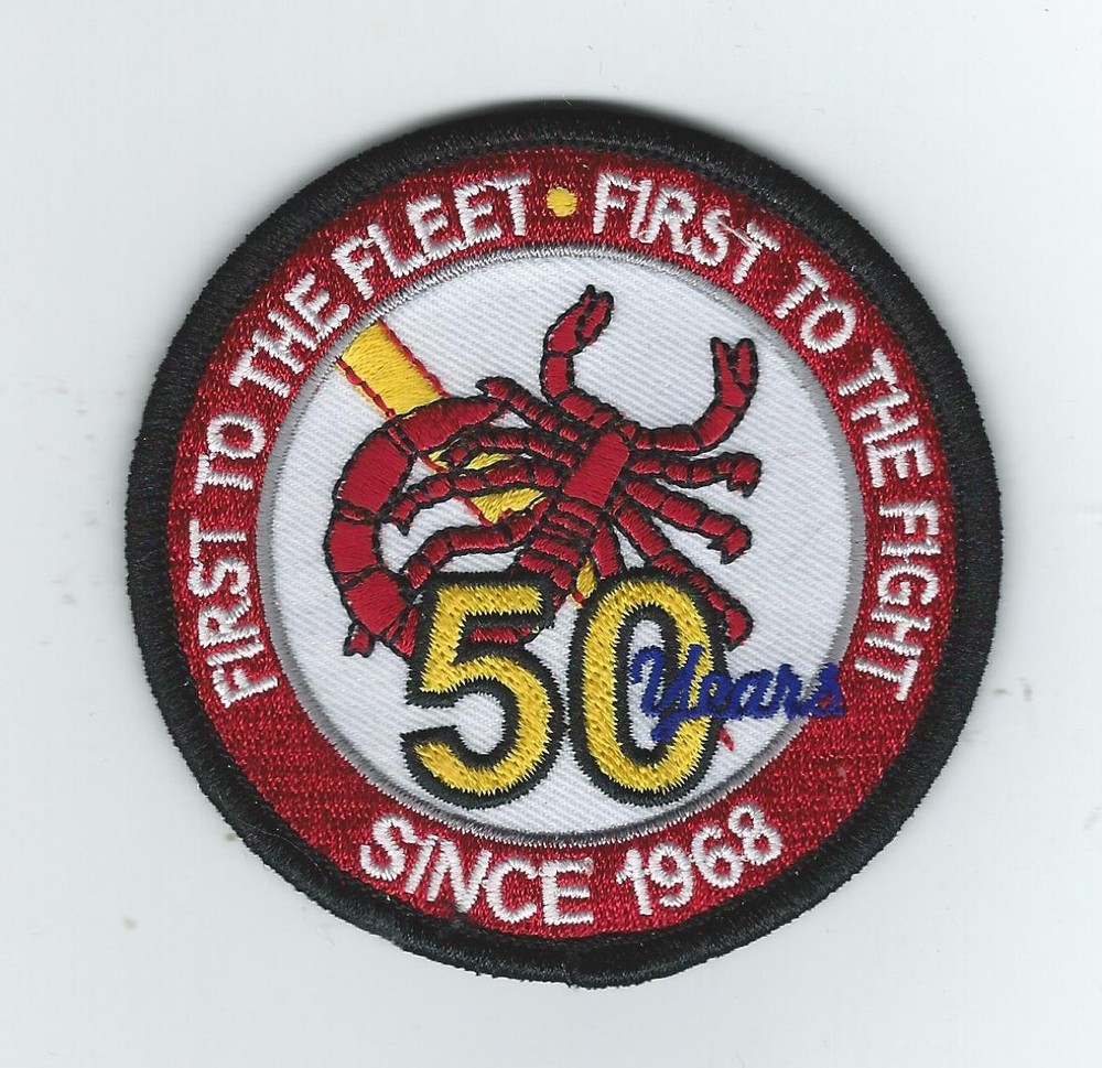 VAQ-132 "50 YEARS-SINCE 1968" THE LATEST" patch