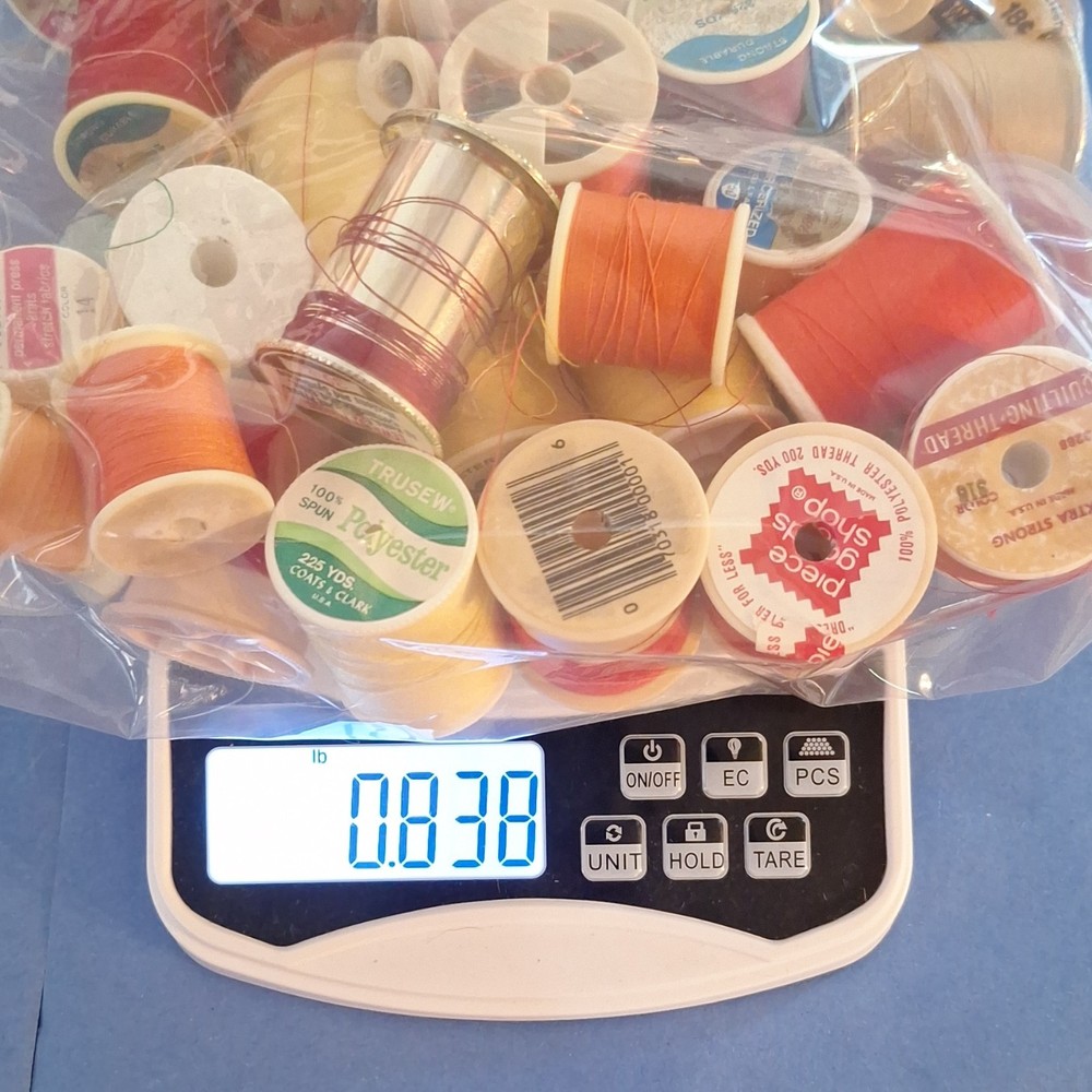 Coats & Clark, Trusew Sewing Thread Spools Lot Polyester Multicolor